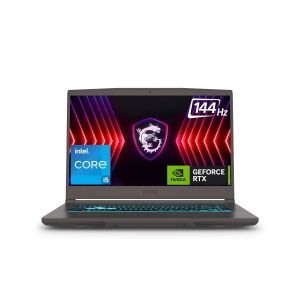 MSI THIN 15 B13VE-2611IN /INTEGRATED SOC/RAPTOR LAKE I5-13420H/DDR IV 8GB*2 (3200MHZ)/512GB NVME PCIE SSD RTX 4050, GDDR6 6GB /WINDOWS11 HOME/3 CELL, 52.4WHR/OFFICE HOME/2 YEAR WARRANTY TERM