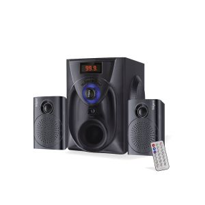 FINGERS CHALLENGER WOOD ENCASED MULTIMEDIA 2.1 SPEAKER (18 W STEREO POWERFUL BASS | BLUETOOTH
