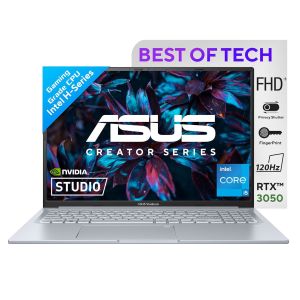 ASUS VIVOBOOK 16X 2023, INTEL CORE I5-13500H 13TH GEN, 16.0-INCH FHD+ 120HZ, CREATOR/GAMING LAPTOP, THIN & LIGHT LAPTOP (16GB/512GB SSD/RTX 3050 4GB/WIN11/FINGERPRINT/SILVER/1.80 KG),K3605VC-MB542WS