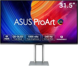 ASUS ProArt Display OLED PA32UCDM Professional Monitor â€“ 32-inch 4K UHD (3840 x 2160), QD-OLED