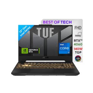 ASUS 2023- TUF F15 FX507VV-LP287W [CI7-13620H 13TH GEN/16GB/512GB SSD/WIN11 HOME/15.6 INCH/8GB-RTX4060 GRAPHICS /1 YEAR(S)/GREY]