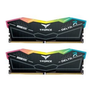 TEAMGROUP T-FORCE DELTA RGB 32GB (16GBX2) DDR5 6400MHZ DESKTOP RAM (BLACK)