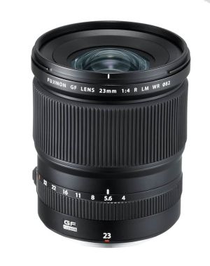 FUJIFILM NON GF23MMF4 R LM WR LENS, BLACK