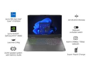 LENOVO LOQ 12TH GEN, 39.62CMS - INTEL I5 (STORM GREY)