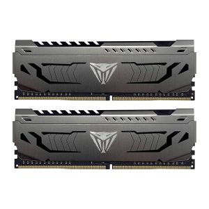 PATRIOT MEMORY VIPER STEEL DDR4 RAM 32GB (2X16GB) 3200MHZ CL16 UDIMM DESKTOP GAMING MEMORY KIT PVS432G320C6K