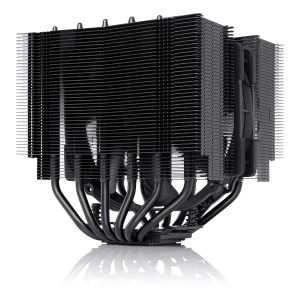 NOCTUA NH-D15S CHROMAX.BLACK, PREMIUM DUAL-TOWER CPU COOLER WITH NF-A15 PWM 140MM FAN (BLACK)