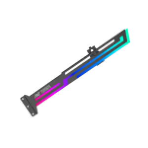 ANT ESPORTS GPU SUPPORT BRACKET BLACK - GCB90