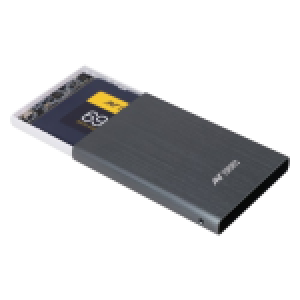 ANT ESPORTS AESE205 HARD DRIVE ENCLOSURE USB 3.1 FOR 2.5 INCH SSD/HDD EXTERNAL - BLACK (B0CQXRCXCC)