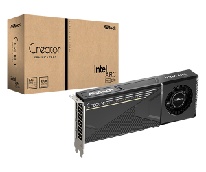 ASRock Intel Arc Pro B70 Creator 32GB GDDR6 Graphics Card