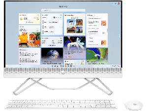 AIO HP 24 CB1901IN [CI3-1215 12TH GEN/8GB/512GB SSD/WIN11 HOME+MSO/24.0 INCH/INTEGRATED GRAPHICS /1 YEAR(S)]