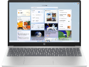 HP LAPTOP 15, INTEL CORE 7 150U,15.6-INCH(39.6 CM),FHD,ANTI-GLARE,16GB DDR4,512GB SSD,DUAL SPEAKERS,WINDOWS 11,NATURAL SILVER,1.65 KG,15-FD1100TU