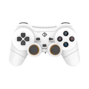 Cosmic Byte Nexus Wireless Controller for PC, AAA Removable Battery (White)