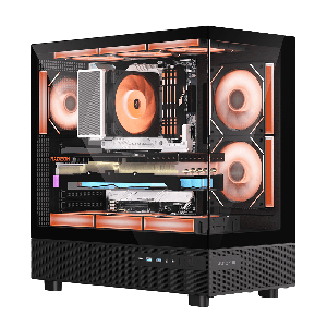ANT ESPORTS CRYSTAL X6 ATX CABINET BLACK