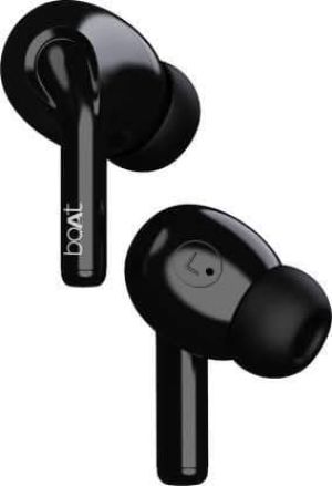 Boat Airdopes 161 TWS Bluetooth Earbuds Pebble Black