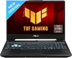 ASUS TUF GAMING A15 AMD RYZEN 7 OCTA CORE 7435HS - (16 GB/512 GB SSD/WINDOWS 11 HOME/4 GB GRAPHICS/NVIDIA GEFORCE RTX 3050/144 HZ) FA566NCR-HN254WS GAMING LAPTOP (15.6 INCH, GRAPHITE BLACK, 2.3 KG, WITH MS OFFICE)