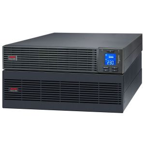 APC EASY UPS ON-LINE SRV6KRIL-IN - 6KVA/6KW | 230V | 1X HARD WIRE 3-WIRE(1P+N+E) OUTLET | RACKMOUNT 5U | INTELLIGENT CARD SLOT | VISUAL LCD AND AUDIBLE ALARMS | EXTENDED RUNTIME, W/O RAIL KIT | 2 YEARS WARRANTY