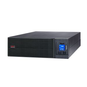 APC EASY UPS ON-LINE SRV20KUXI-IN - 20KVA/20KW | 230V | 1X HARD WIRE 3-WIRE(1P+N+E) OUTLETS | RACKMOUNT 3U | INTELLIGENT CARD SLOT | VISUAL LCD AND AUDIBLE ALARMS | NO BATTERY, W/O RAIL KIT | 2 YEARS WARRANTY