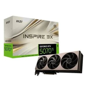 MSI RTX 5070 Ti Inspire 3X OC 16GB GDDR7 Graphics Card