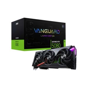 MSI GEFORCE RTX 5080 VANGUARD SOC LAUNCH EDITION 16GB GDDR7 GRAPHIC CARD