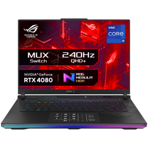 ASUS ROG STRIX SCAR 16 (2024), INTEL CORE I9 14900HX 14TH GEN, 16"(40.64CM) 2.5K QHD+240HZ, GAMING LAPTOP (32GB DDR5/2TB SSD/12GB RTX 4080/WIN11/PER-KEY RGB/90WHR/BLACK/2.65KG),G634JZR-CM932WS