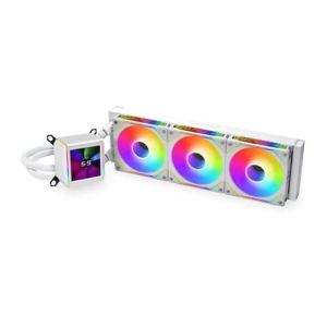 LIAN LI GALAHAD II LCD 360 TRINITY SL INFINITY 360MM AIO LIQUID COOLER WHITE G89.GA2ALCD36INW-IN