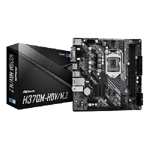 ASROCK H370M-HDV/M.2 DDR4 MOTHERBOARD