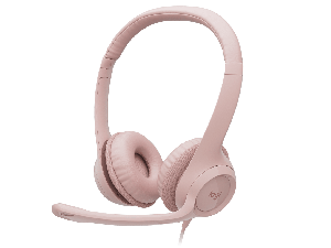 LOGITECH USB HEADSET H390 - ROSE