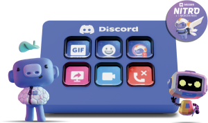 ELGATO STREAM DECK MINI DISCORD EDITION | 6-KEY CONTROLLER WITH PRE-INSTALLED DISCORD ACTIONS, INCLUDES 1-MONTH DISCORD NITRO, IDEAL FOR VOICE, STREAM & CHAT CONTROL 10GAI9931