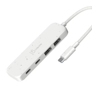 J5CREATE ECO-FRIENDLY USB-C TO 4-PORT TYPE-C & TYPE-A GEN 2 HUB