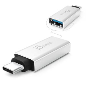 J5CREATE USB 3.1 Type-C to Type-A Adapter