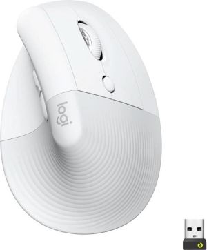 LOGITECH LIFT VERTICAL ERGONOMIC MOUSE WIRELESS PALEGREY