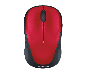 LOGITECH WIRELESS MOUSE M235 - RED