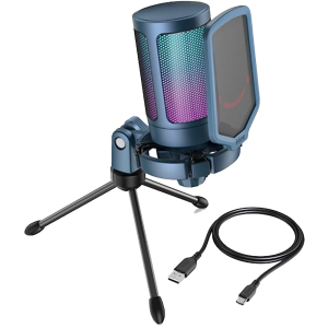 FIFINE AMPLIGAME- A6V USB GAMING MICROPHONE (BLUE)