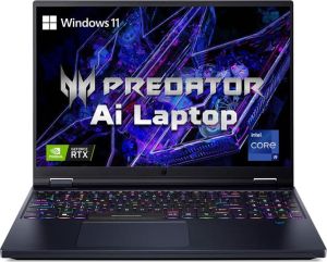 ACER PREDATOR HELIOS PH16-72 NH.QNZSI.002 [CI9-14900HX 14TH GEN/32GB/1TB SSD/WIN11 HOME/16.0 INCH/12GB-RTX4080 GRAPHICS /1 YEAR(S)/BLACK]