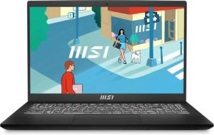 MSI MODERN 15 H B13M 224IN INTEL CORE I9 13TH GEN BUSINESS LAPTOP (16GB, 512GB SSD, WINDOWS 11 HOME, 15.6 INCH FULL HD IPS DISPLAY, MS OFFICE 2021, CLASSIC BLACK, 1.9 KG)