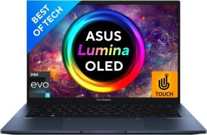 ASUS ZENBOOK 14 OLED TOUCH INTEL EVO P-SERIES INTEL CORE I5 12TH GEN 1240P - (16 GB/512 GB SSD/WINDOWS 11 HOME) UX3402ZA-KN531WS THIN AND LIGHT LAPTOP (14 INCH, PONDER BLUE, 1.39 KG, WITH MS OFFICE)