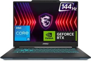 MSI CYBORG 14 A13UDX-203IN TRANSLUCENT_BLACK/I5-13420H/RTX 3050 6GB/GDDR6 6GB/8GB*2/512GB /IPS-LEVEL FHD+ 14(144HZ)MS2021