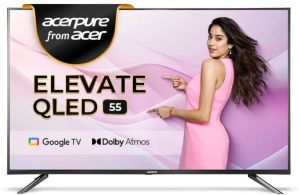 ACERPURE 139 CM (55 INCH) QLED ULTRA HD (4K) SMART GOOGLE TV (AP55UG51QEVTD)