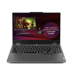 LENOVO LOQ 83DV00MLIN [CI7-13650HX 13TH GEN/24GB/512GB SSD/WIN11 HOME+MSO/15.6 INCH/8GB-RTX4060 GRAPHICS /1 YEAR(S)/GREY]