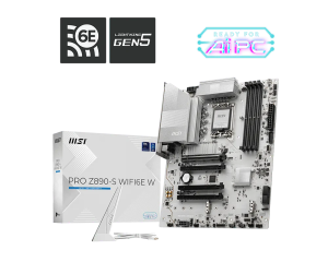 MSI PRO Z890-S WIFI6E White DDR5 LGA 1851 Motherboard