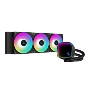 DEEPCOOL LS720 360MM ARGB CPU LIQUID COOLER BLACK (R-LS720-BKAMMM-G-1)