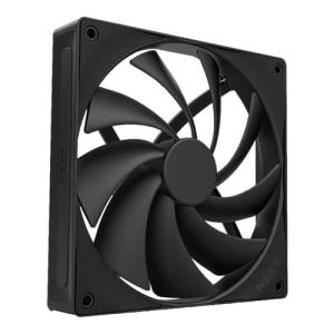 NZXT 140MM QUIET AIRFLOW FANS - SINGLE PACK (BLACK) - RF-Q14SF-B2