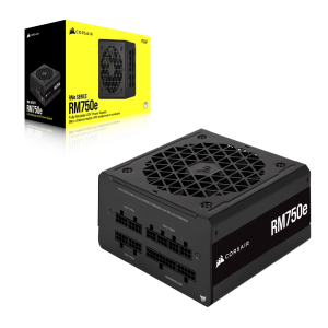 CORSAIR 750W RM750E 80 PLUS GOLD FULLY MODULAR ATX 3.0 SMPS
