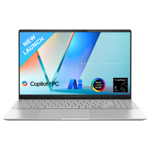 ASUS VIVOBOOK S 15 OLED, QUALCOMM AI POWERED LAPTOP,SNAPDRAGON X PLUS X1P 42 100(16GB/1TB/QUALCOMM ADRENO GPU/15.6 INCH 3K/WINDOWS 11 HOME)S5507QA-MA551WS