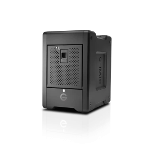SANDISK PROFESSIONAL 96TB G-RAID SHUTTLE 4 - ENTERPRISE-CLASS 4-BAY EXTERNAL HARD DRIVE, THUNDERBOLT 3 - SDPH34H-096T-MBAAB