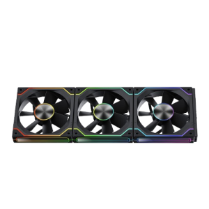 ANT ESPORTS SHIFTFLOW 120MM 3 IN 1 ARGB CASE FAN KIT BLACK