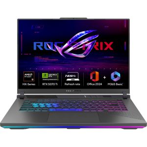 ASUS ROG STRIX G16 G614PR-RV032WS [R9-8940HX/16GB/1TB SSD/WIN11 HOME+MSO/16.0"/12GB-RTX5070TI GRAPHICS/1 YEAR(S)/GREY]