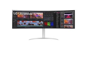 LG 49 INCH 49WQ95C-W (124.46 CM) ULTRAWIDE NANO IPS CURVED MONITOR