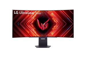 LG 45GS95QE 45-INCH ULTRAGEAR OLED CURVED GAMING MONITOR WQHD 800R 240HZ