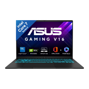 ASUS V16 V3607VH-RP038WS [CORE7-240H/16GB/512GB SSD/WIN11 HOME+MS24/16.0"/8GB-RTX5050 GRAPHICS/1 YEAR(S)/BLACK]